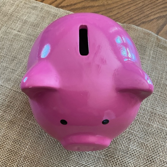Piggly Wiggly Pink Piggy Bank - Picture 3 of 8